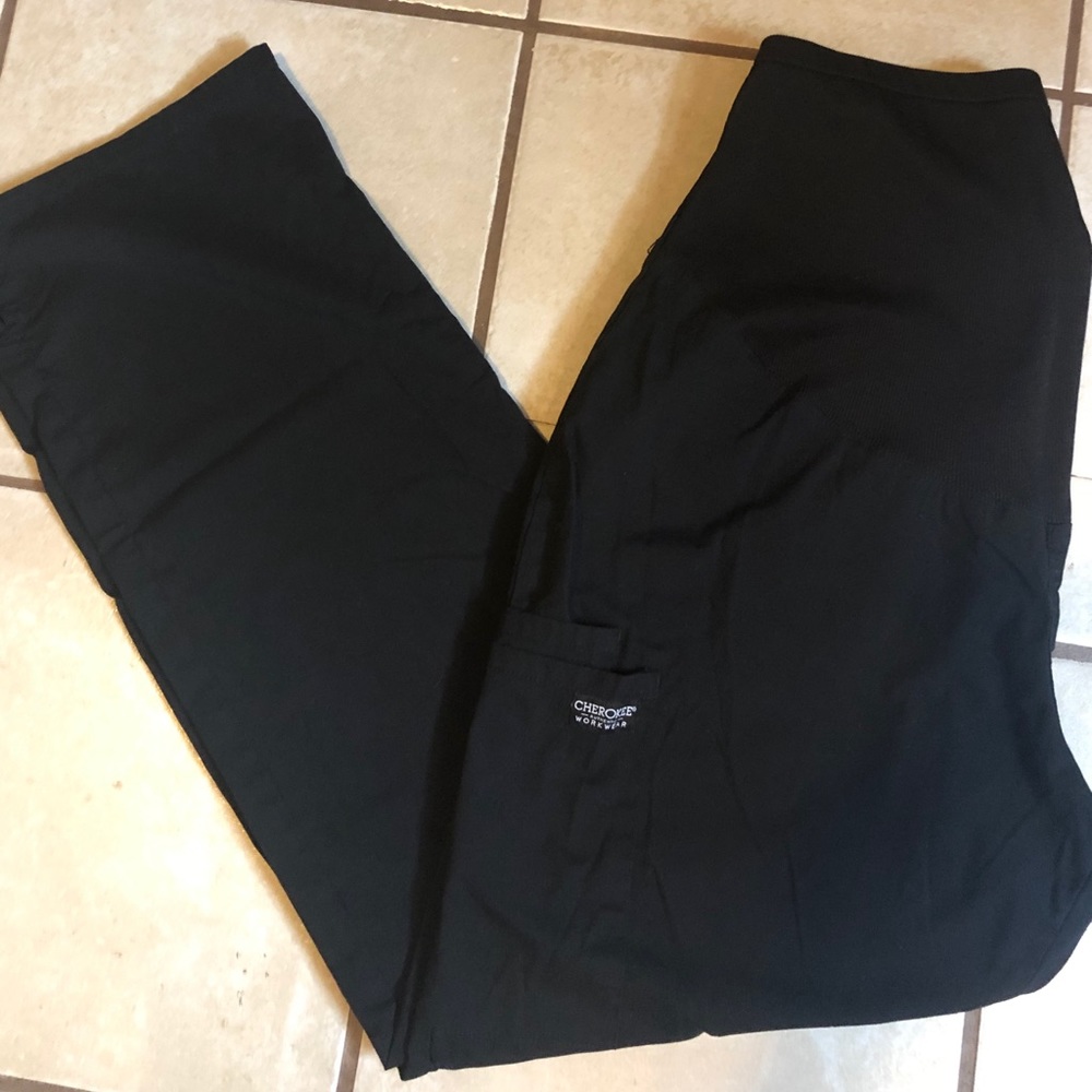 Cherokee workwear maternity scrub pants
